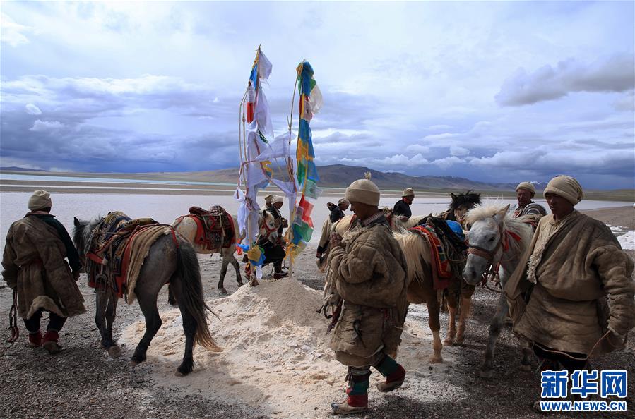 (专发新华网西藏频道)（图文互动）天边的驮盐队——藏北牧人远去的背影(20)